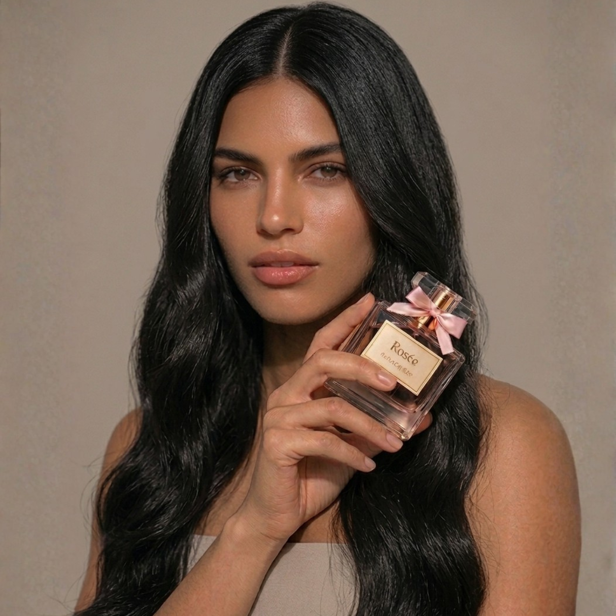 Modèlre brune influenceur Image