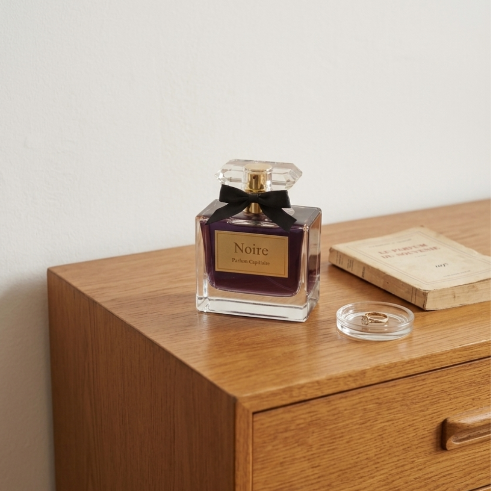 Modèle avec parfum capillaire Maison Nuit Paris Image