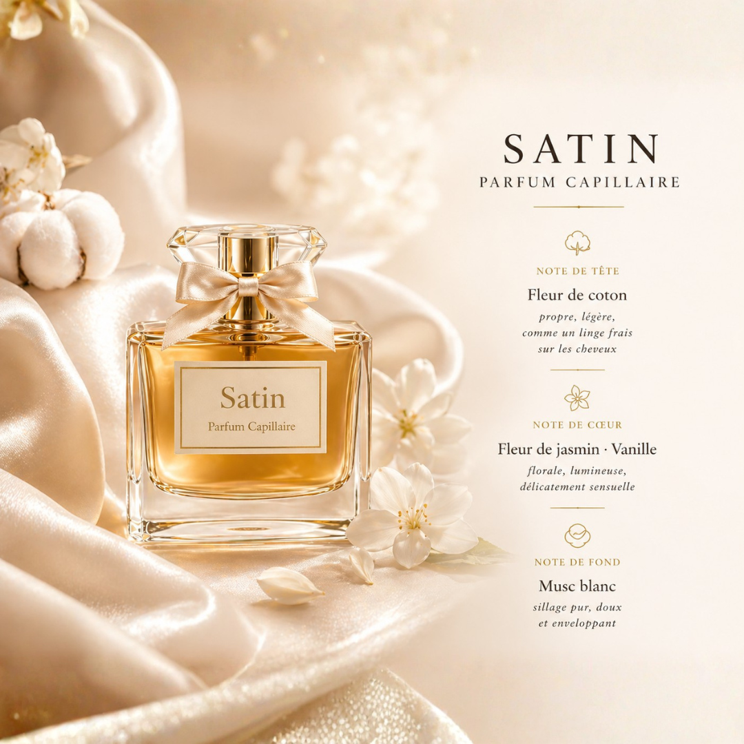 Satin parfum capillaire sans alcool Maison Nuit Paris